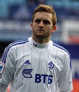 Jantscher in 2012 als speler van Dinamo Moskou