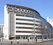 Ehemaliges Kaufhaus Schocken in Chemnitz, heute Staatliches Museum für Archäologie Chemnitz (2014)