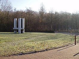 Grofweg de locatie van de verdwenen Brugmolen