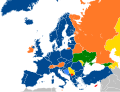 European major NATO affiliations (2024)