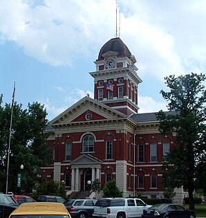 Saline County Courthouse, gelistet im NRHP