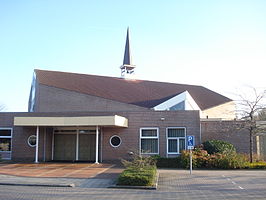 De Ter Hoogekerk vanaf de westzijde