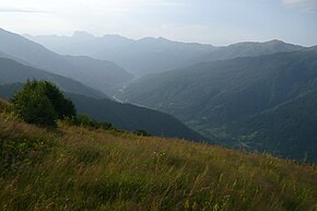 Aşağı Svaneti'deki Tshenistskali Vadisi