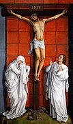 Η Σταύρωση (1457-1464), λάδι σε ξύλο βαλανιδιάς, 323,5 x 192 cm, Μουσείο Εσκοριάλ, Μαδρίτη