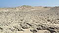 Wüstenlandschaft nahe Hurghada am Roten Meer in Ägypten