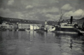 Fiume port in 1923. The Saint Nicolas Church in the center.