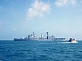 HMS Blake in der Nähe von Key West im November 1978.