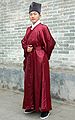 Mann in Hanfu (Daopao, daoistische Robe), 2009