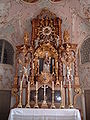 Altar mit Muttergottes-Figur in der Gnadenkapelle