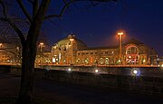 47.–48. KW Nürnberg Hauptbahnhof bei Nacht