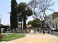 Main square in San Martin area