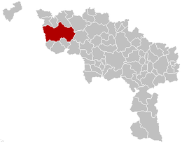 Tournai – Mappa