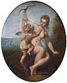 Die entwaffnete Liebe, Öl auf Leinwand, Antoine Watteau (um 1715)