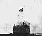 The original 1829 tower circa 1847.