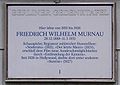 Berlin-Grunewald, Berliner Gedenktafel für Friedrich Wilhelm Murnau