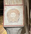 Fresko: Christus 14. Jahrhundert