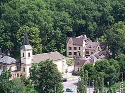 Blick vom Burgberg