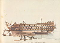 Portrait of Commerce de Paris under construction, by Antoine Roux.