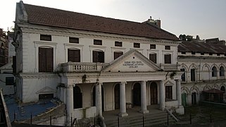 Old structure of the building before 2015 earthquake