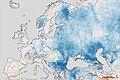 Kältewelle 2012: Anomalie 25.1.–1.2. (Bezug o.A.)