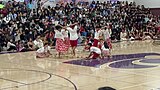 Tinkling Dance Club performing during Franklin High School's annual Multicultural Rally in 2023.