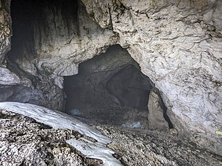 Eingangsbereich der Hochlecken-Großhöhle