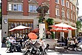 Nike-Brunnen mit Skulptur von Barbara Roth