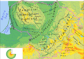 Image 44Physical map and geomorphological subdivision of Lithuania (from Lithuania)