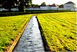 Anfang des Nymphenburg-Biedersteiner Kanals im Nymphenburger Schlosspark