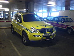 SsangYong Rexton Rapid Response (ALS) Vehicle