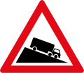 Steep descent