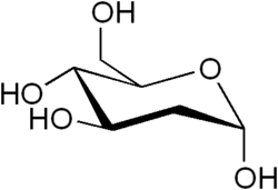 Strukturformel von 2-Deoxy-D-glucose