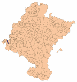 Location in Navarre