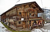 Quergeteilter alpiner Einhof Kaltenbach im Zillertal, Tirol