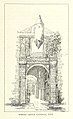 Bombay Castle Gateway, 1891