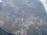 Aerial photograph of Columbiana and surrounding area.