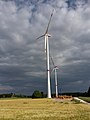 Windräder (Nordex N131/3300) des Windparks Drackenstein