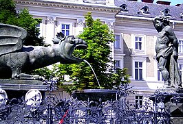 De Lindwurmbrunnen