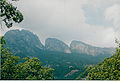 La eme seen from the plateau of Chipinque Park.