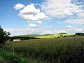 Blick über die Landschaft bei Langenstriegis