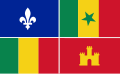 Vlag van de Louisiana Creolen