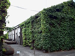 The former distillery building, 2011