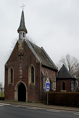 Vooraanzicht van de Milanekapel