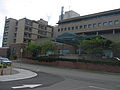 Peace Arch Hospital, view from the main entrance.