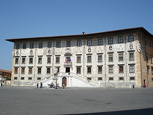 Palazzo della Carovana, Scuola Normale Superiore di Pisa main building, Tuscany. Currently attended by about 600 undergraduate and postgraduate (PhD) students. Together with the University of Pisa and Sant'Anna School of Advanced Studies, it is part of the Pisa University System.[34]