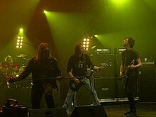 Ringsby performing with JORN at Metalmania 2007 in Katowice, Poland