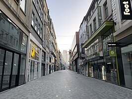 Uitzicht op de Nieuwstraat in 2024