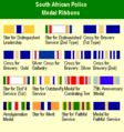 South African police medals