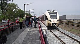 Trein van Arriva in Veendam