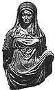 Statue einer römischen Vestalin